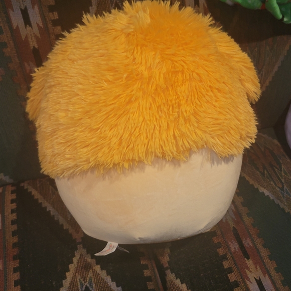 Squishmallows Original 16 inch Shasta the Peach Bigfoot With Flower - Picture 2 of 7